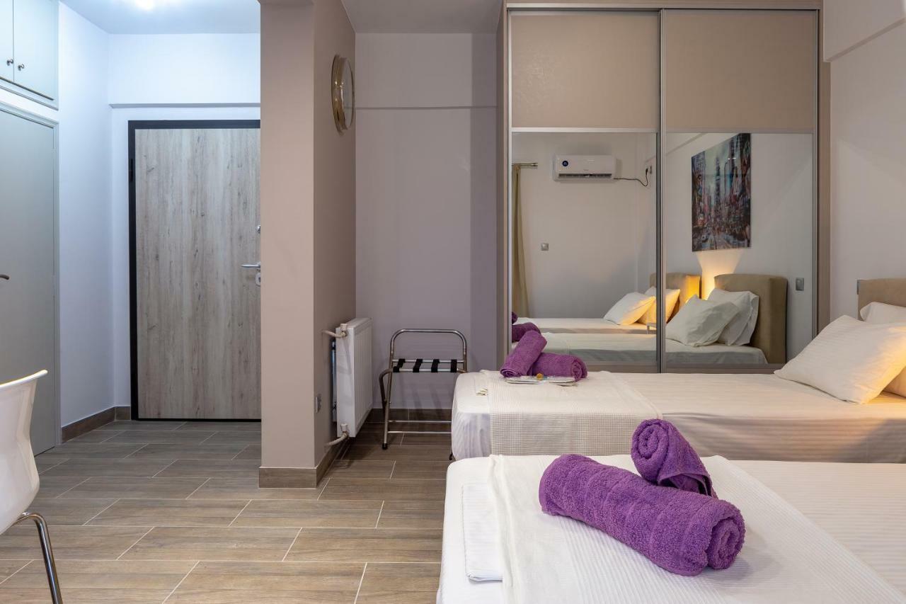 דירות אתונה Gazi Square Luxury Studio מראה חיצוני תמונה
